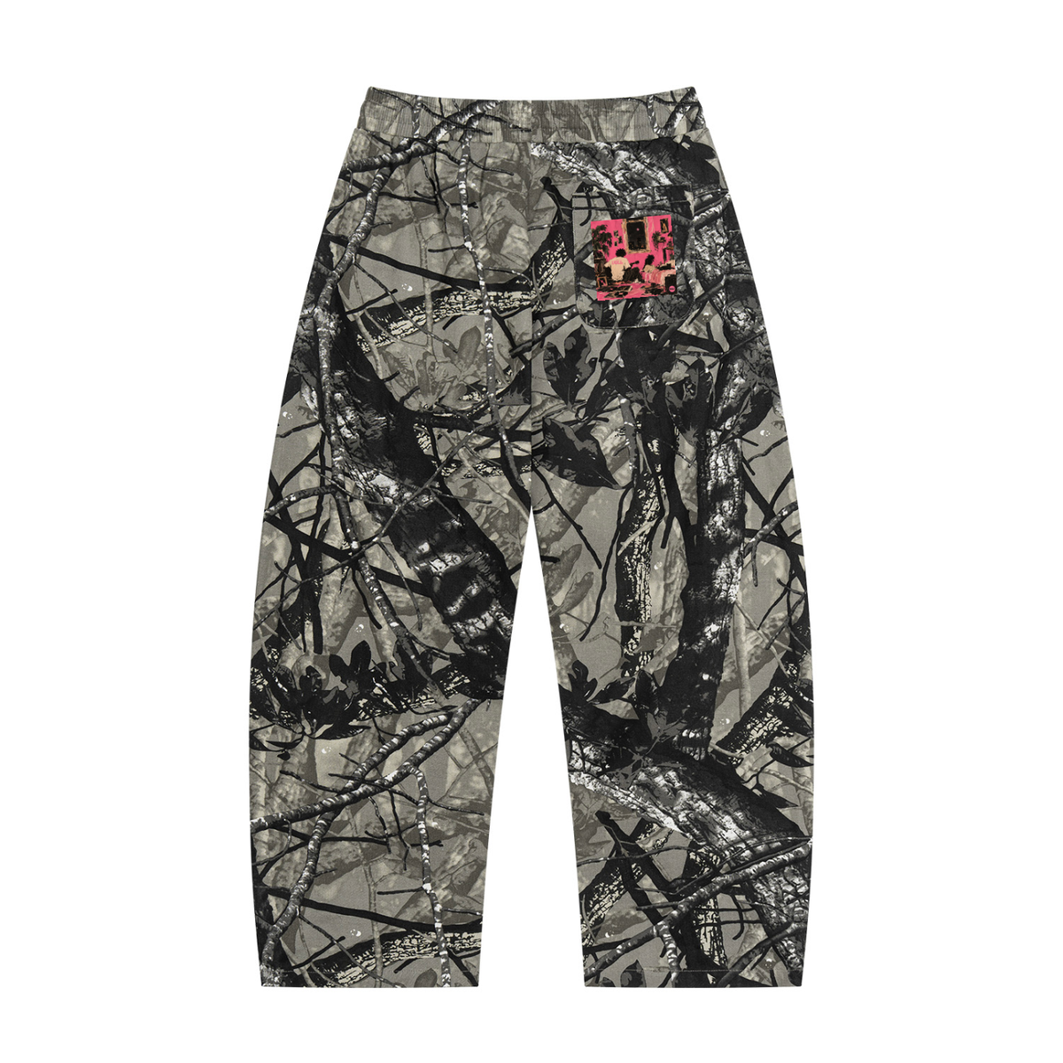000. Ugli Camo’d Pants back